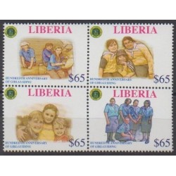 Liberia - 2010 - No 4877/4880 - Scoutisme