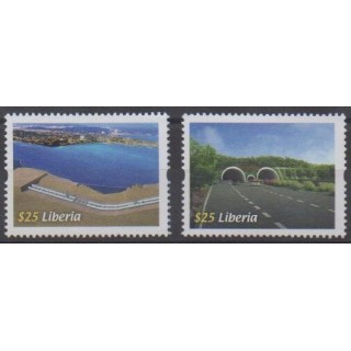 Buy this set of stamps of Liberia of the year 2011 (Nb 5054/5055).
