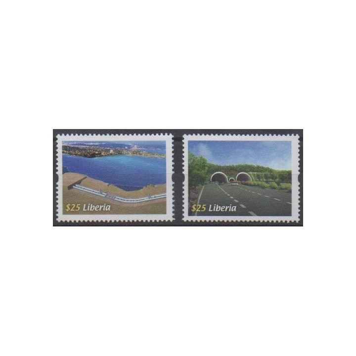 Buy this set of stamps of Liberia of the year 2011 (Nb 5054/5055).