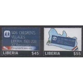 Acheter cette série de timbres du Liberia de l'année 2012 (No 5164/5165).
