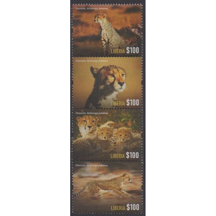 Buy this set of stamps of Liberia of the year 2014 (Nb 5457/5460).