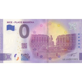 Euro banknote memory - 2021 - Nice - Place Masséna - (Alpes-Maritimes)