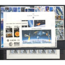 Europa - 1991 - 85 valeurs - 5 BF - 40 pays - Espace 