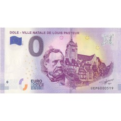 Billet souvenir - 39 - Dole - Ville Natale De Louis Pasteur - 2019-1