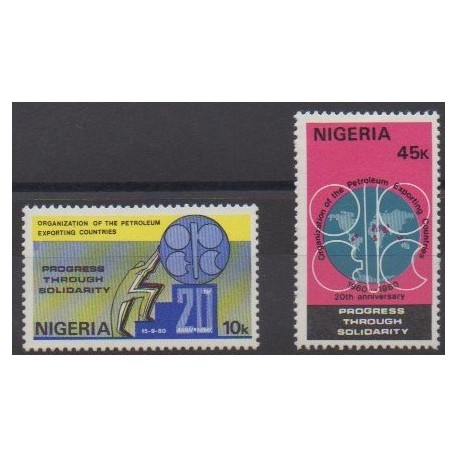 Nigeria - 1980 - No 380/381