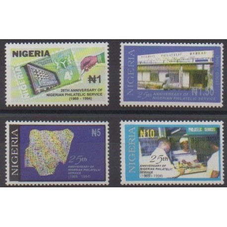 Nigeria - 1994 - Nb 622/625 - Philately