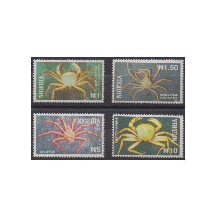 Buy this set of stamps of Nigeria of the year 1994 (Nb 631/634).