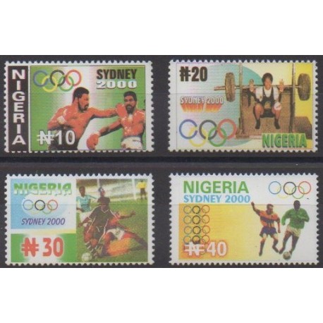 Nigeria - 2000 - Nb 707/710 - Summer Olympics
