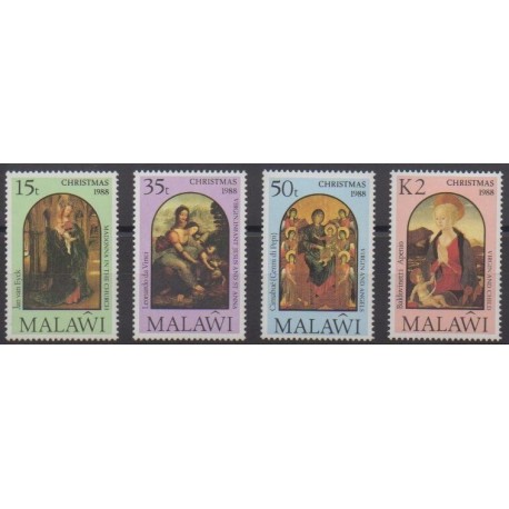 Malawi - 1988 - No 533/536 - Noël