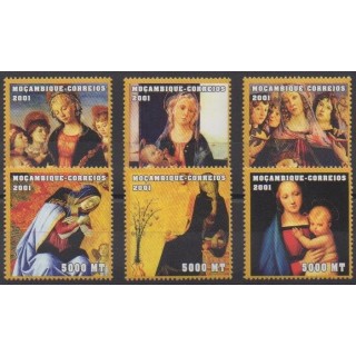 Buy this set of stamps of Mozambique of the year 2001 (Nb 1694EY/1694FD).
