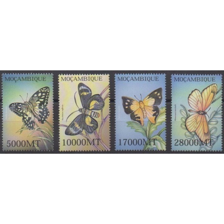 Acheter cette série de timbres du Mozambique de l'année 2002 (No 1826/1829).