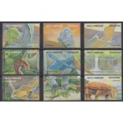 Mozambique - 2002 - Nb 1769/1777 - Prehistoric animals