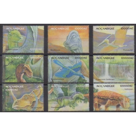 Mozambique - 2002 - No 1769/1777 - Animaux préhistoriques