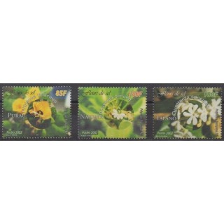 Acheter cette série de timbres de Polynésie de l'année 2002 (No 677/679).
