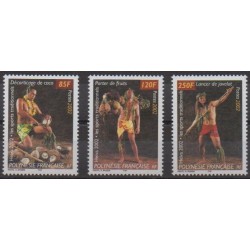 Polynesia - 2002 - Nb 669/671 - Various sports