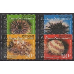 Polynésie - 2002 - No 663/666 - Vie marine