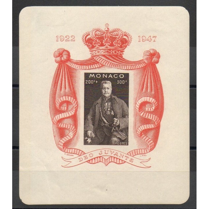 Timbres  - Monaco - Blocs et feuillets  - 1947 - No BF 2 - neuf sans charnière
