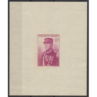 Timbres  - Monaco - Blocs et feuillets  - 1938 - No BF 1 - Neuf avec charnière - papier blanc