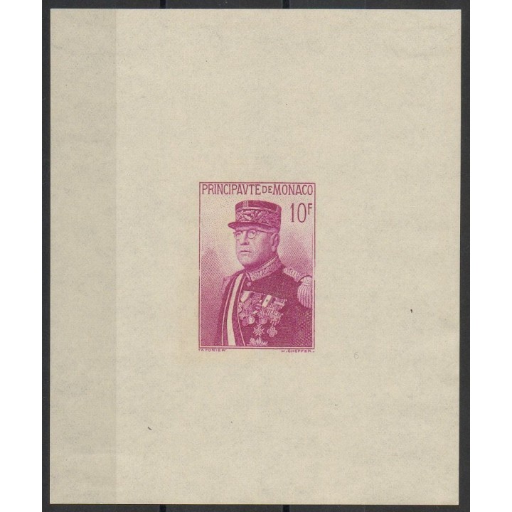 Timbres  - Monaco - Blocs et feuillets  - 1938 - No BF 1 - Neuf avec charnière - papier blanc