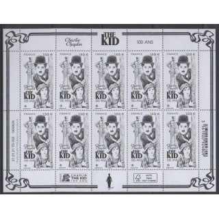 Buy this souvenir sheet  of France of the year 2021 (Nb F15 - Charlie Chaplin).