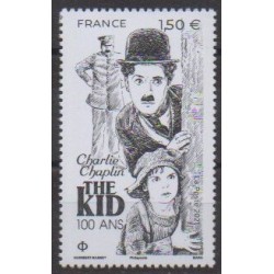 France - Poste - 2021 - No 5473 - Cinéma - Charlie Chaplin