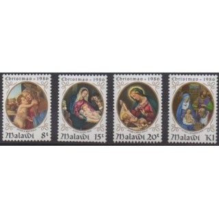 Buy this set of stamps of Malawi of the year 1986 (Nb 485/488).