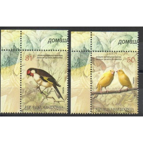 Macédoine - 2015- No 693/694 - Oiseaux