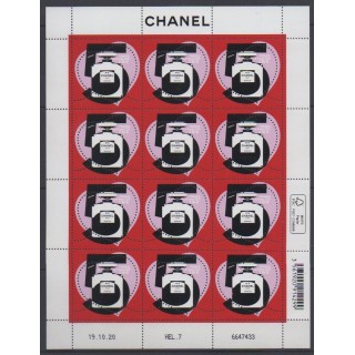 Buy this souvenir sheet  of France of the year 2021 (Nb F13 - Chanel n°5).