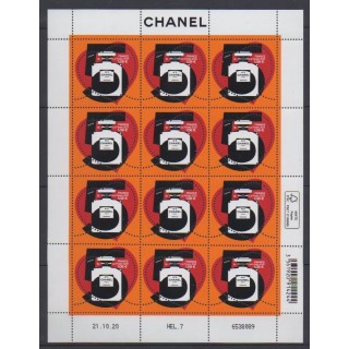 Acheter ce feuillet de France de l'année 2021 (No F12 - Chanel n°5).