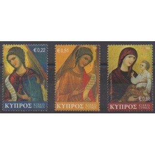 Buy this set of stamps of Cyprus of the year 2008 (Nb 1154/1156).