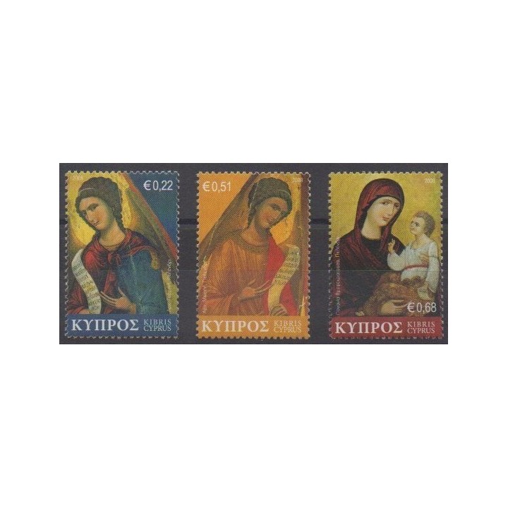 Acheter cette série de timbres de Chypre de l'année 2008 (No 1154/1156).