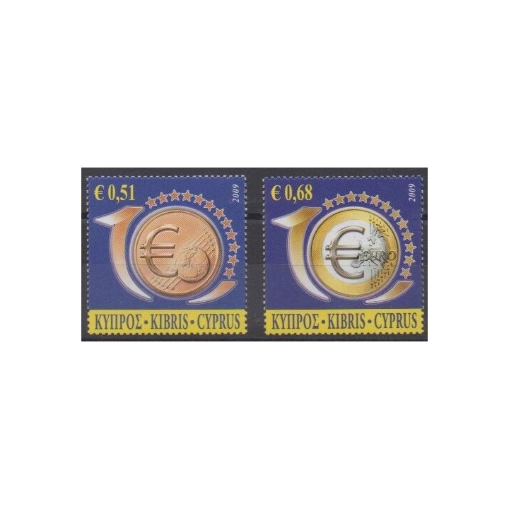 Buy this set of stamps of Cyprus of the year 2009 (Nb 1160/1161).