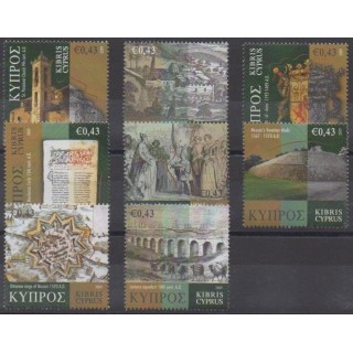 Acheter cette série de timbres de Chypre de l'année 2009 (No 1173/1180).