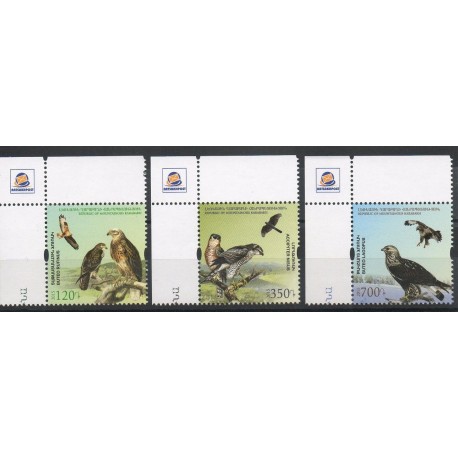 Arménie (Haut Karabagh) - 2015- No 76/78 - Oiseaux