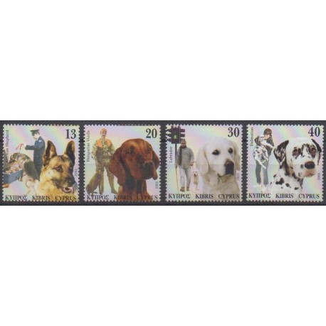 Cyprus - 2005 - Nb 1069/1072 - Dogs