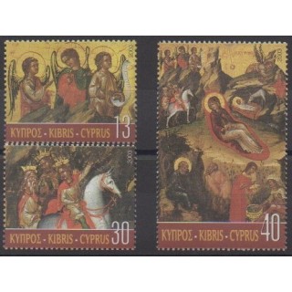 Acheter cette série de timbres de Chypre de l'année 2003 (No 1036/1038).