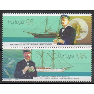 Timbres - bateaux - Portugal - 1996- No 2088/2089