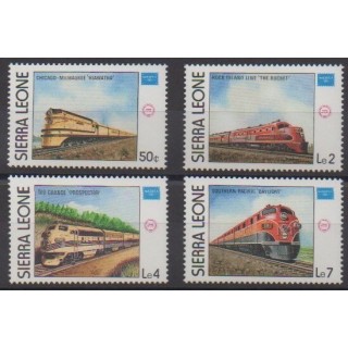 Buy this set of stamps of Sierra Leone of the year 1986 (Nb 719/722).