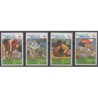 Buy this set of stamps of Sierra Leone of the year 1990 (Nb 1250/1253).
