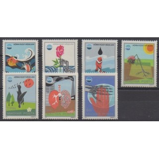 Acheter ces timbres de Hongrie de l'année 1975 (No 2453/2459).