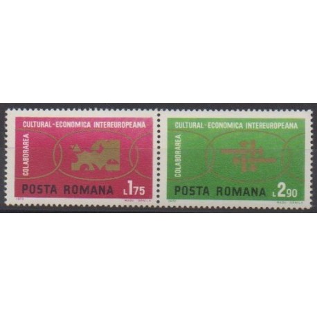 Roumanie - 1972 - No 2680/2681 - Europe