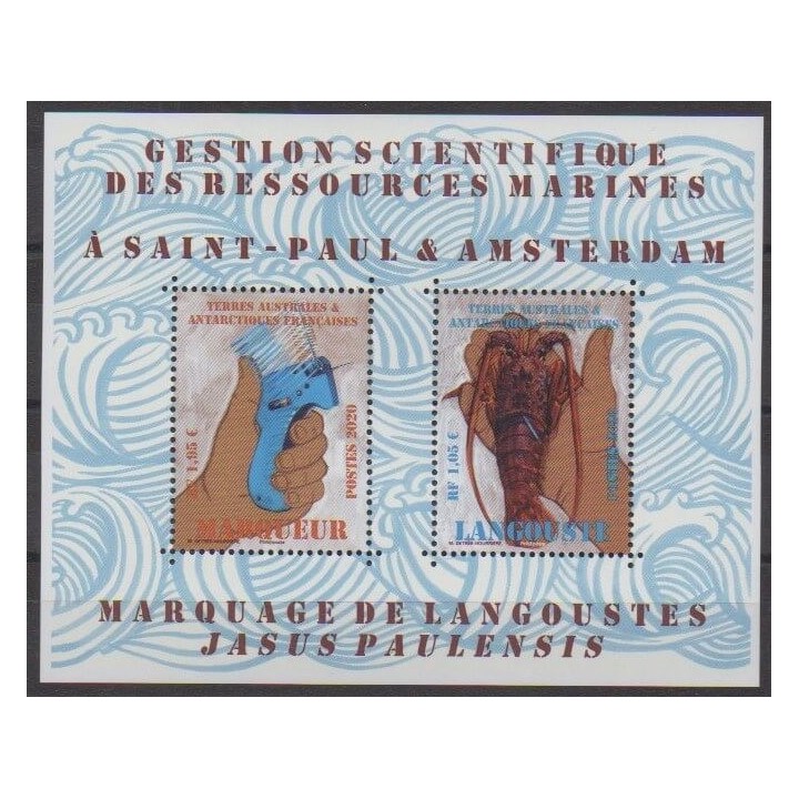 Acheter cette série de timbres des Terres Australes et Antarctiques Françaises de l'année 2020 (No 927/928).