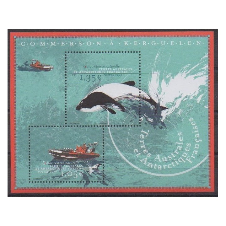 Acheter cette série de timbres des Terres Australes et Antarctiques Françaises de l'année 2020 (No 929/930).