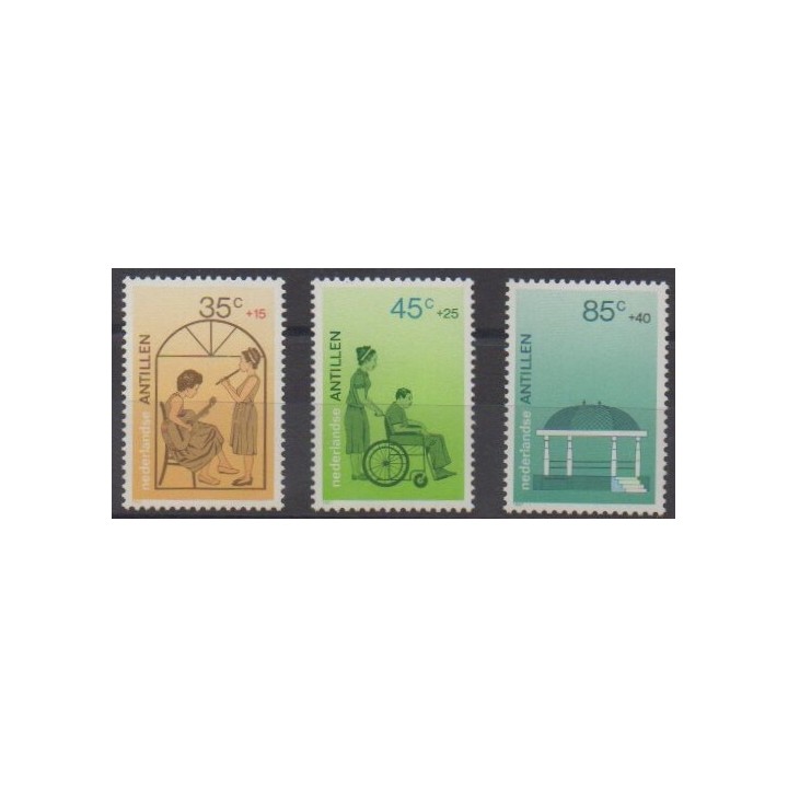 Acheter cette série de timbres des Antilles néerlandaises de l'année 1987 (No 797/799).