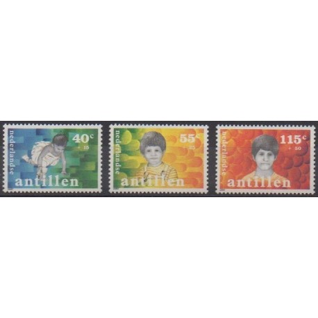 Netherlands Antilles - 1987 - Nb 808/810 - Childhood