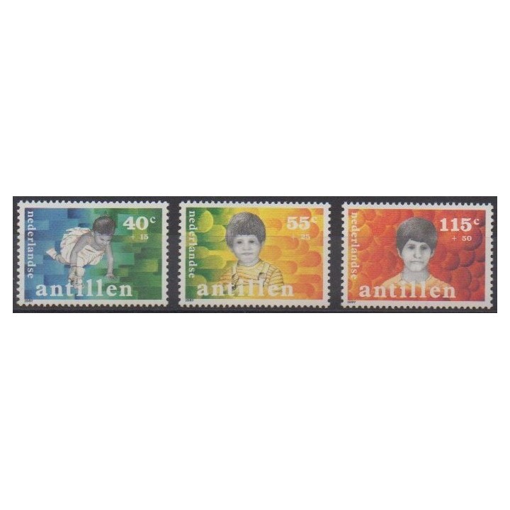 Buy this set of stamps of Netherlands Antilles of the year 1987 (Nb 808/810).