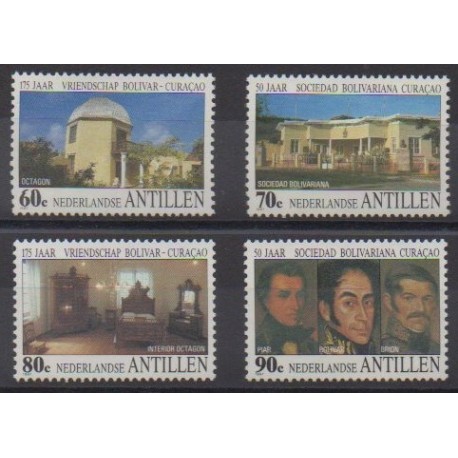 Netherlands Antilles - 1987 - Nb 804/807