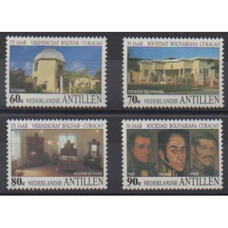 Antilles néerlandaises - 1987 - No 804/807