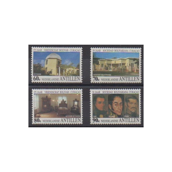 Acheter cette série de timbres des Antilles néerlandaises de l'année 1987 (No 804/807).