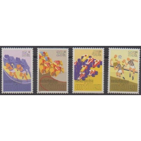 Netherlands Antilles - 1986 - Nb 771/774 - Various sports